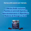 Gummies Sommeil libération prolongée