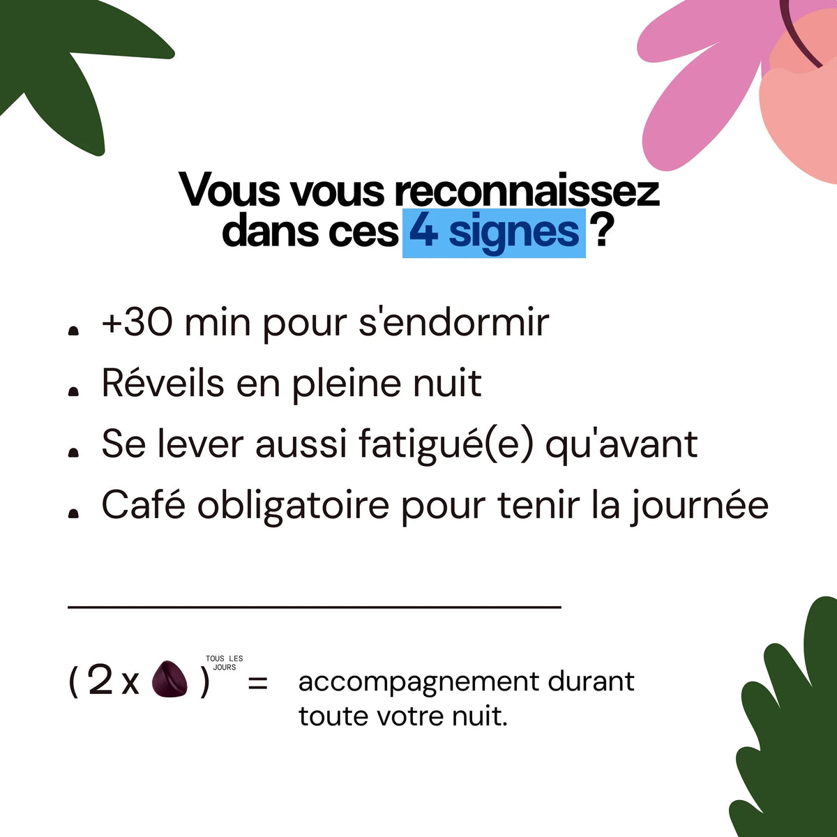 Gummies Sommeil libération prolongée