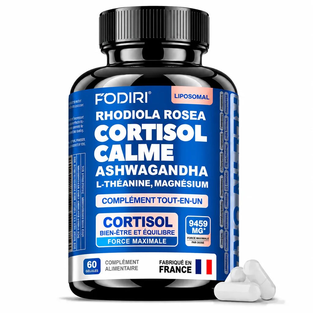 Ashwagandha KSM-66, Rhodiola et L-Théanine